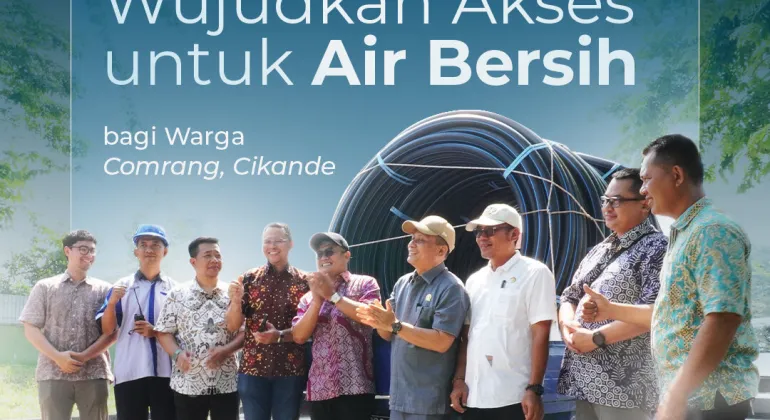 Program CSR, Hoco Group Wujudkan Akses Untuk Air Bersih