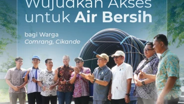 Program CSR Hoco Group Wujudkan Akses Untuk Air Bersih